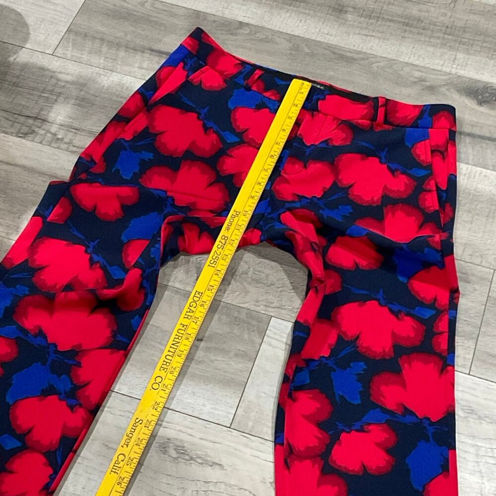 Banana republic Ryan floral print pants size 10p - Picture 5 of 7